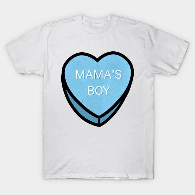 Mama's Boy: Blue T-Shirt by rmcbuckeye